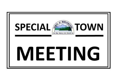 Special Town Meeting April 1, 2024 | Town of Burlington, Maine